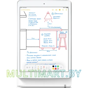 Планшет Apple iPad 10.2" 2020 32GB MYLA2 (серебристый) картинка 6